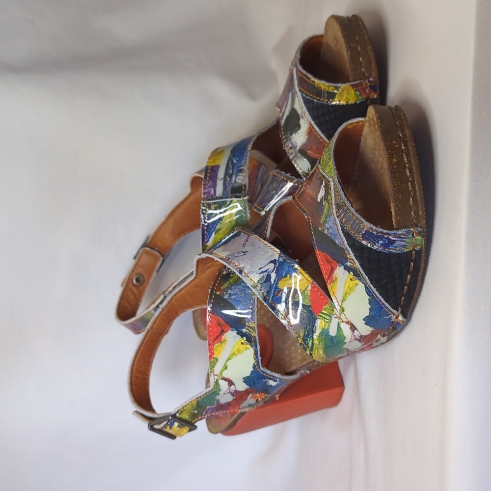 The Art Company Platform Sandles Size 39 (Reiki Cleansed And Infused)